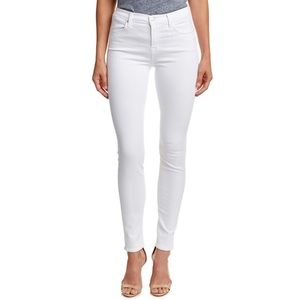 J Brand Maria High-Rise Skinny Leg in ‘Blanc’ 24
